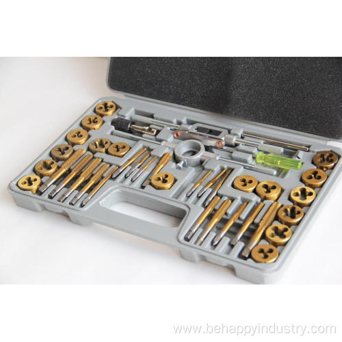 Inch Sizes 40-Piece Tap and Die Set